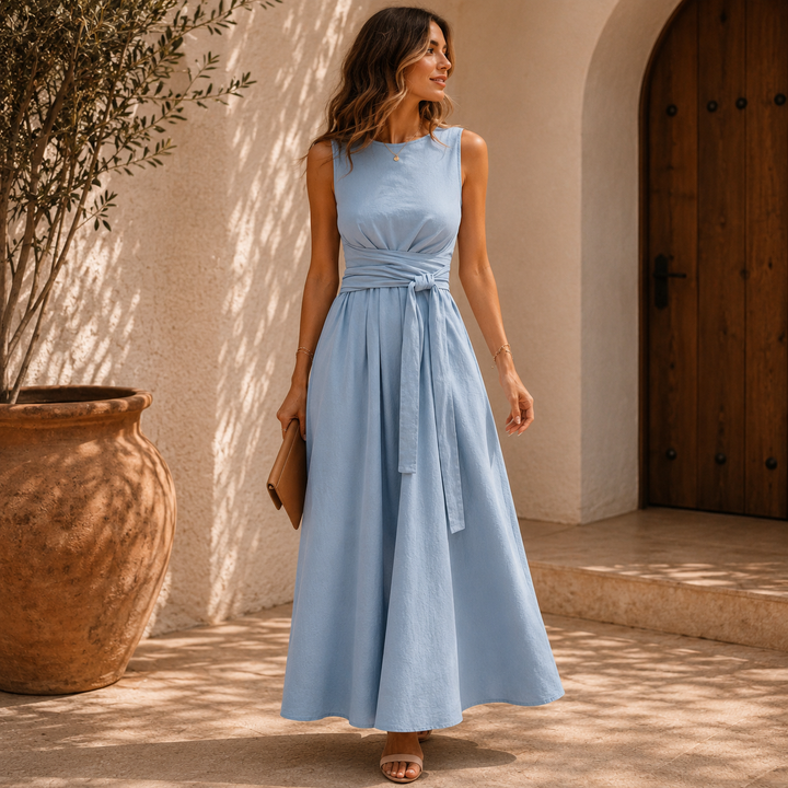 Nicol™ | Vestido Maxi Fluido