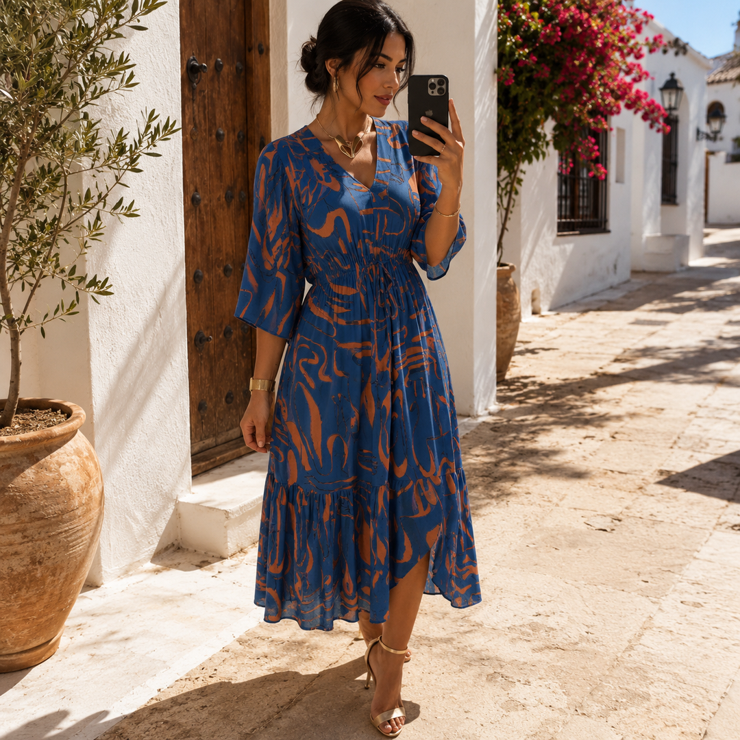 Lucía™ | Vestido Estampado