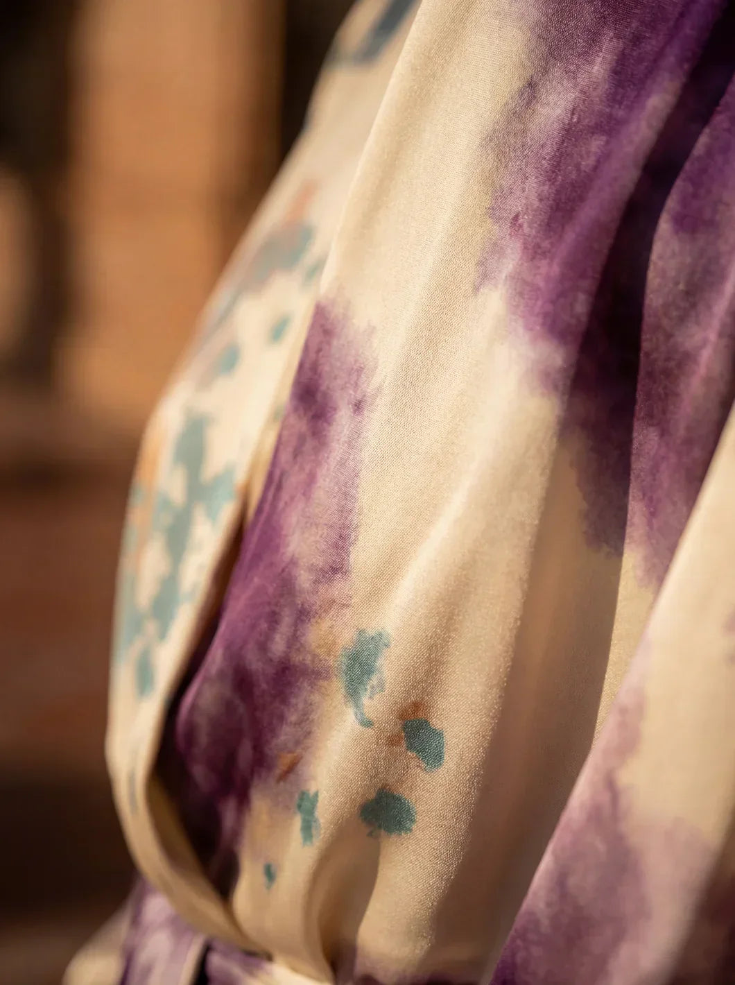NEREA™ | VESTIDO AQUARELA