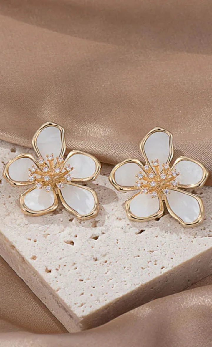 Pendientes Flor