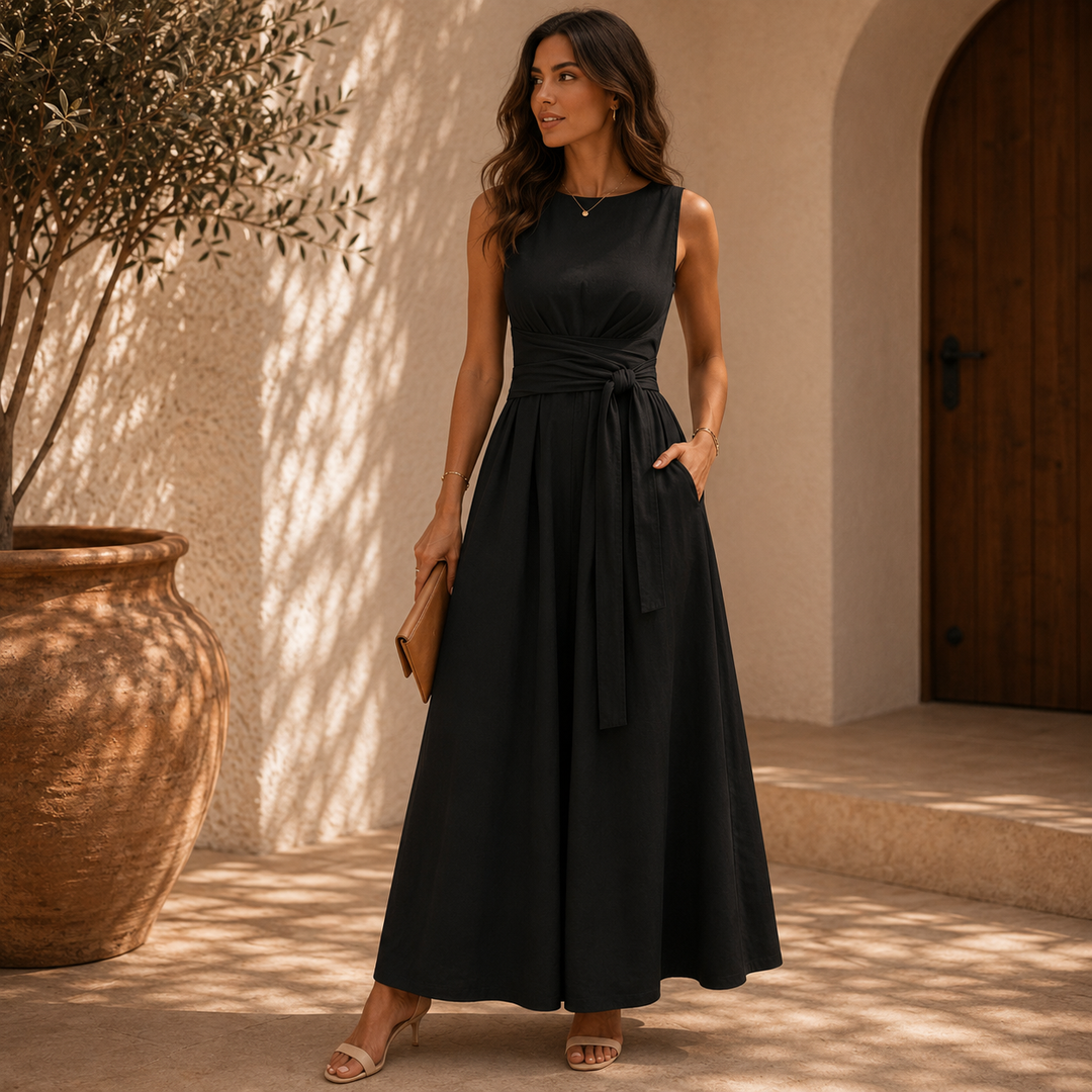 Nicol™ | Vestido Maxi Fluido